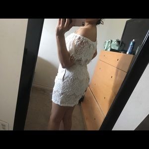 Rue 21 White Lace Romper